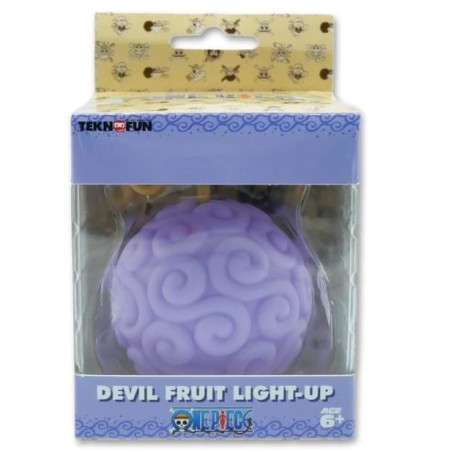 Teknofun one piece frutto del diavolo illuminato multicolore
