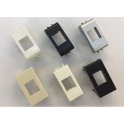 Adattatore panduit per vimar eicon nero [vm6544ak-cf]