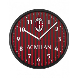 Orologio da parete lowell 00875in2 ac milan official multicolore