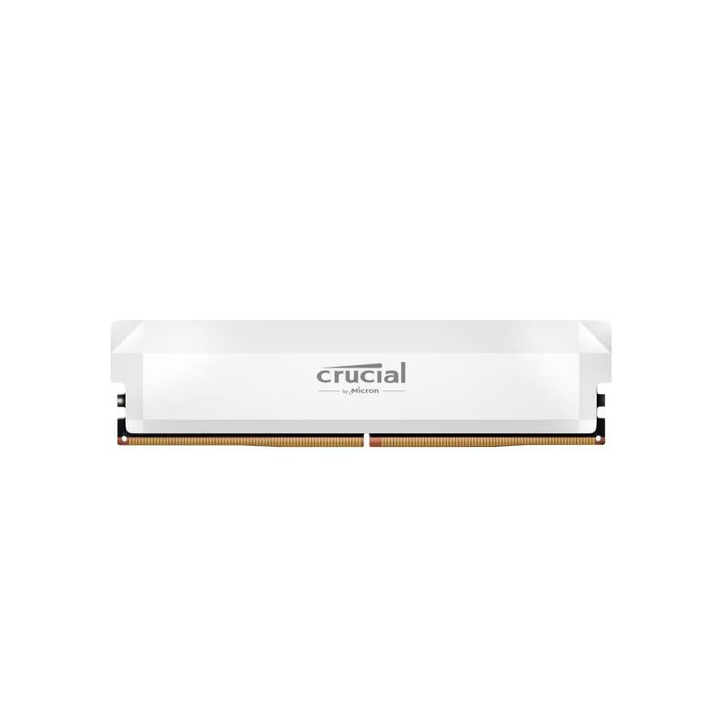 Ram dimm ddr5 32gb crucial cl38 1.5v 2x16gb bianco [cp2k16g64c38u5w]