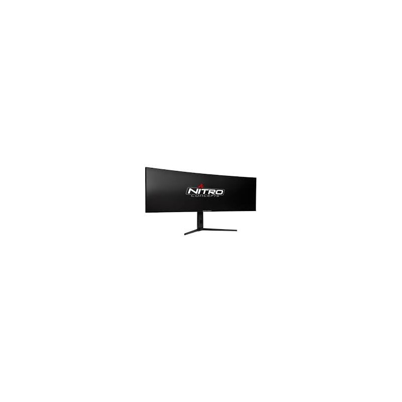 Monitor led 49'' nitro concepts sm1 curvo qhd 5120x1440/1ms/classe
