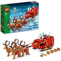 Lego slitta di babbo natale multicolore 338pz [40499]