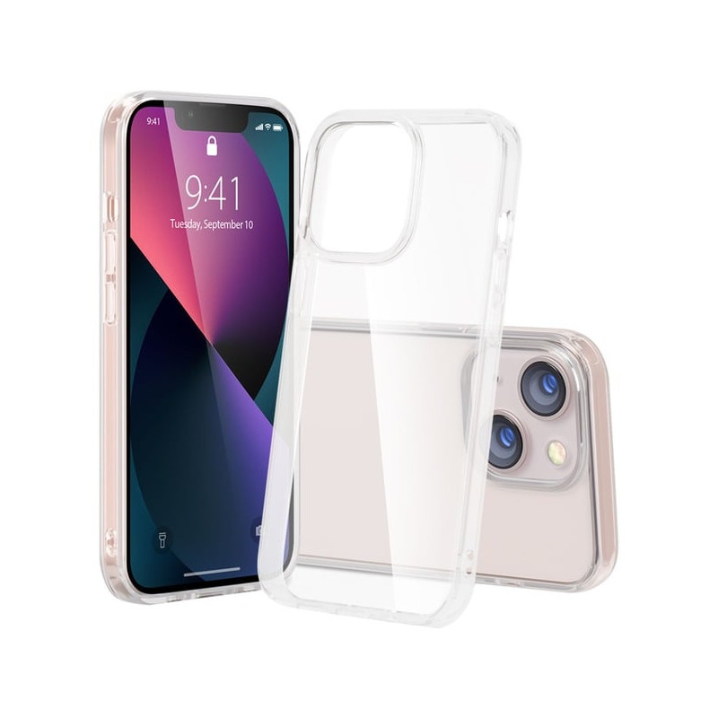 Custodia nevox styleshell shockflex iphone 16 pro plus trasparente