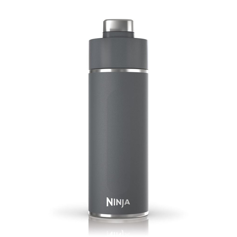 Bottiglia termica ninja thirsti 530ml grigio/acciaio inossidabile