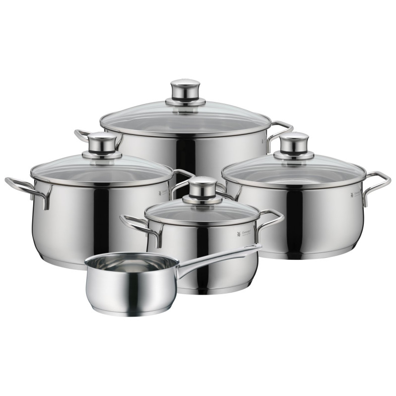 Set di pentole wmf 0733556040 diadem plus acciaio inox 5pz [0733556040]