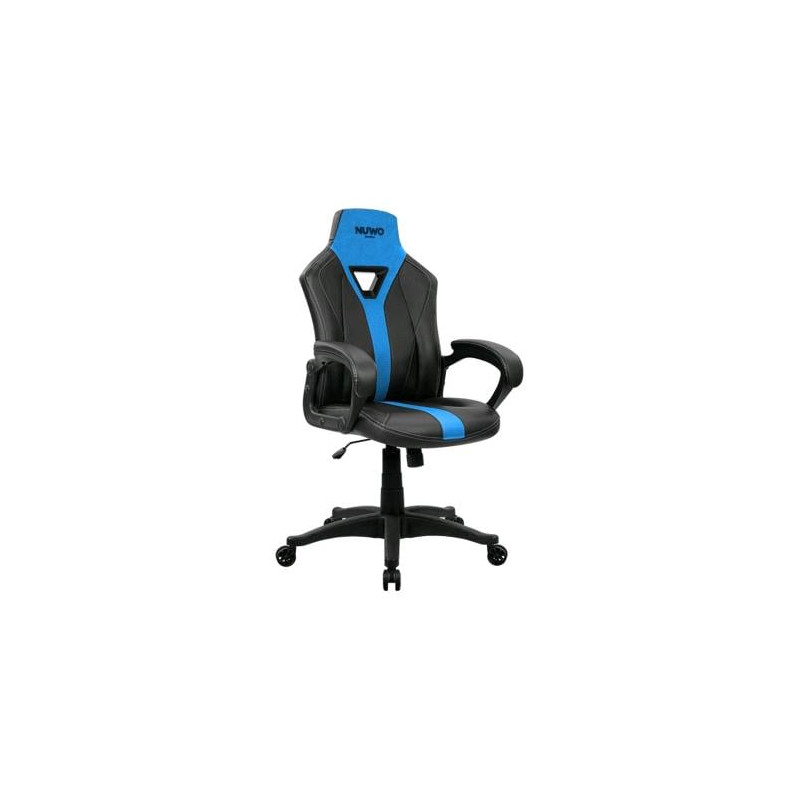 Sedia gaming nuwo skin one blu/nero