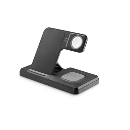 Stazione di ricarica cellularline wireless 15w nero