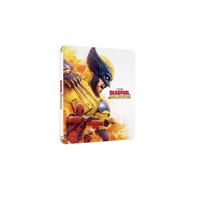 Dvd disney deadpool & wolverine steelbook wolverine blu-ray