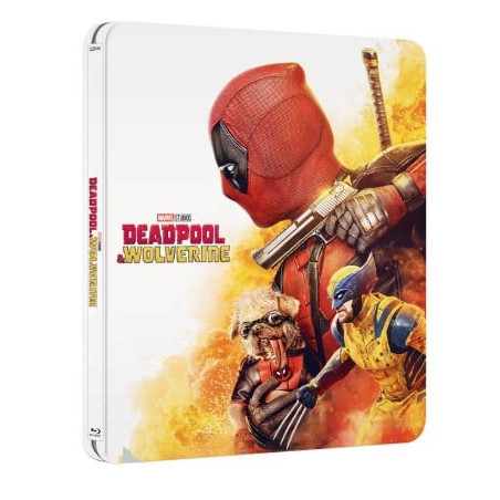 Dvd disney deadpool & wolverine steelbook deadpool blu-ray+blu-ray