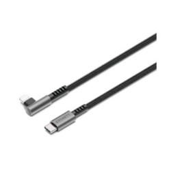 Cavo cygnett unite angolo retto 1m nero [cy5102pcccl]