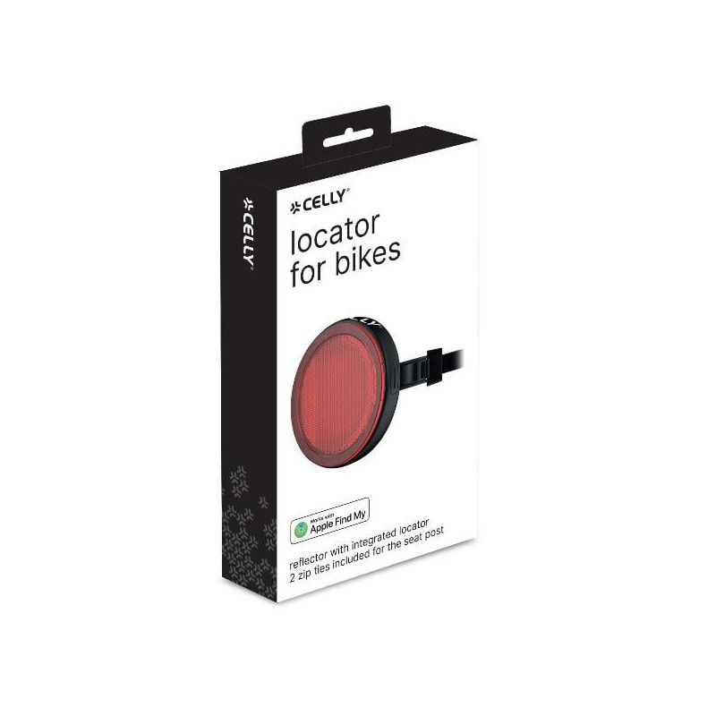 Localizzatore celly bikelocator per biciclette nero [bikelocatorbk]