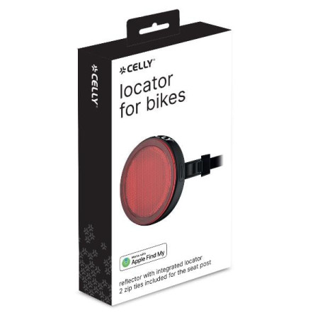 Localizzatore celly bikelocator per biciclette nero [bikelocatorbk]