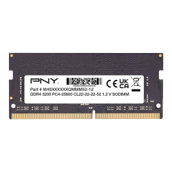 Ram so-dimm ddr4 8gb pny performance mn8gsd43200-tb 1x8gb