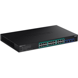 Switch trendnet tpe-30284 28 porte con slot sfp+ 10g gestito
