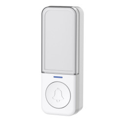 Trasmettitore aggiuntivo techly ip56 per campanello wireless i-bell-ring05