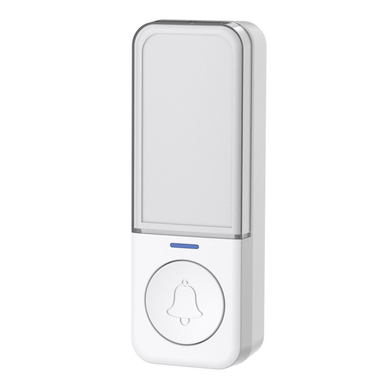 Trasmettitore aggiuntivo techly ip56 per campanello wireless i-bell-ring05