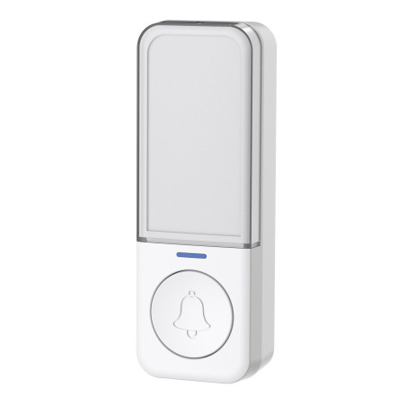 Trasmettitore aggiuntivo techly ip56 per campanello wireless i-bell-ring05