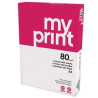 Carta in risma navigator myprint a480g/mq 5 risme da 500foglie bianco