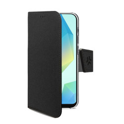 Custodia celly wally per samsung galaxy a16 5g/4g nero [wally1105]