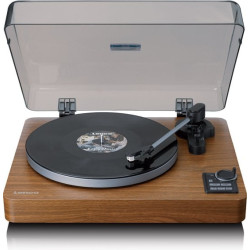 Giradischi lenco lbta-165wd automatico in legno 33-45 rpm