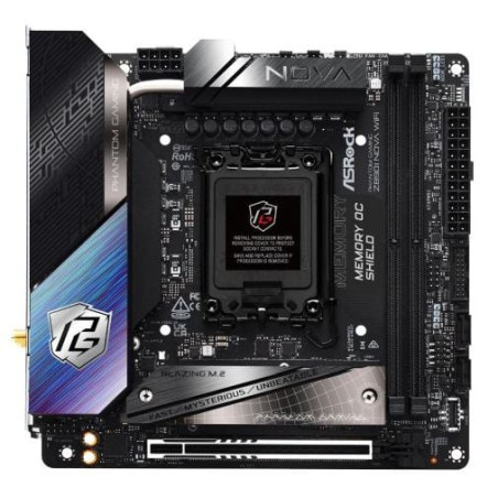 Scheda madre asrock z890i intel z890/mini itx/sockel 1851/ddr5/rgb