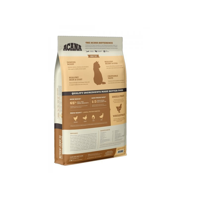 Cibo secco per gatti acana homestead harvest pollo e tacchino