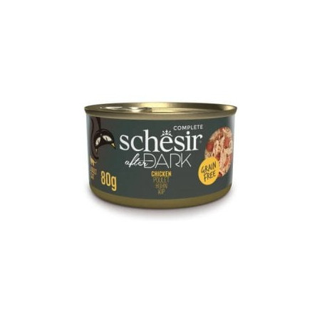 Cibo umido agras pet foods schesir after dark con pollo per gatti