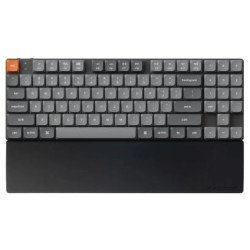 Poggiapolsi keychron k1 se/k1 pro/k13 pro in silicone nero [pr59]