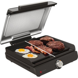 Griglia elettrica ninja gr101eu a contatto senza fumo 1450w nero