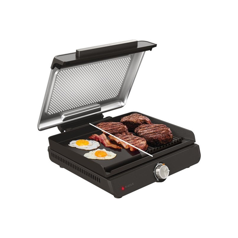 Griglia elettrica ninja gr101eu a contatto senza fumo 1450w nero