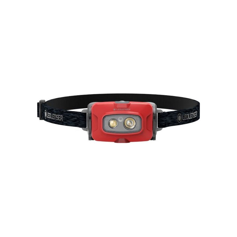Lampada frontale ledlenser hf4r core rosso/grigio [502792]