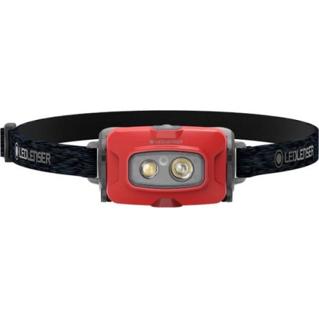 Lampada frontale ledlenser hf4r core rosso/grigio [502792]