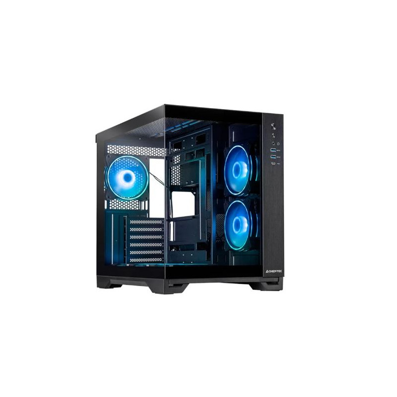 casio chieftec visio gm-30b-tg-op tower atx nero [gm-30b-tg-op]