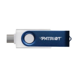 Pen drive 32gb patriot xporter x550 usb-a/c 3.2 blu/bianco [ps32gx550aad]