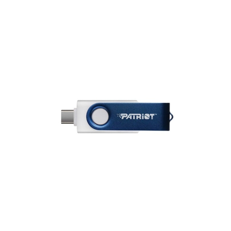 Pen drive 32gb patriot xporter x550 usb-a/c 3.2 blu/bianco [ps32gx550aad]