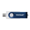 Pen drive 32gb patriot xporter x550 usb-a/c 3.2 blu/bianco [ps32gx550aad]