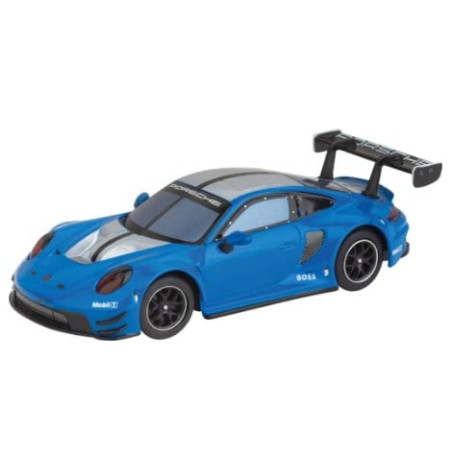 Modellino carrera hybrid porsche 911 gt3 r 1/50 blu [50051005]