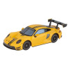Modellino carrera hybrid porsche 911 gt3 r 1/50 giallo [50051001]