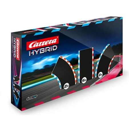 Set piste da corsa carrera 50052001 hybrid pacchetto pista 1 10 binari