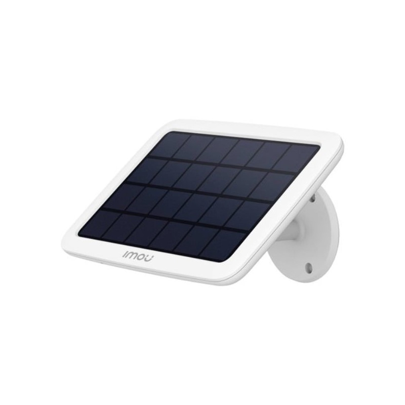 Pannello solare imou fsp12 3w per cell go/cell 2 micro usb bianco