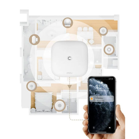 Kit allarme imou kit alarm zg2 eu 5 smart con centralina/sensori