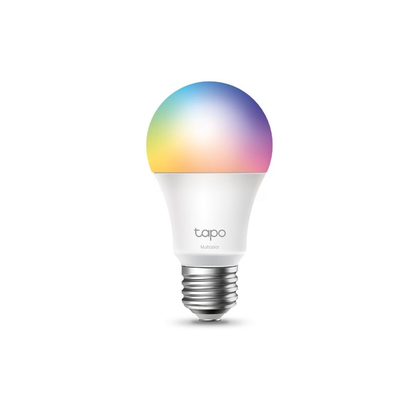Lampadina led tp-link tapo tl13e smart wi-fi 8.3w 806lm multicolore
