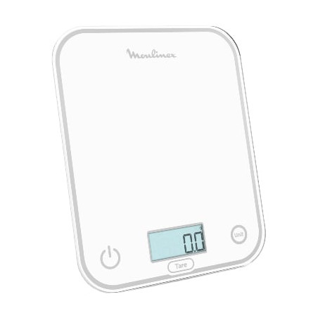 Bilancia da cucina elettronica moulinex bn50u0 lcd max 5kg bianco