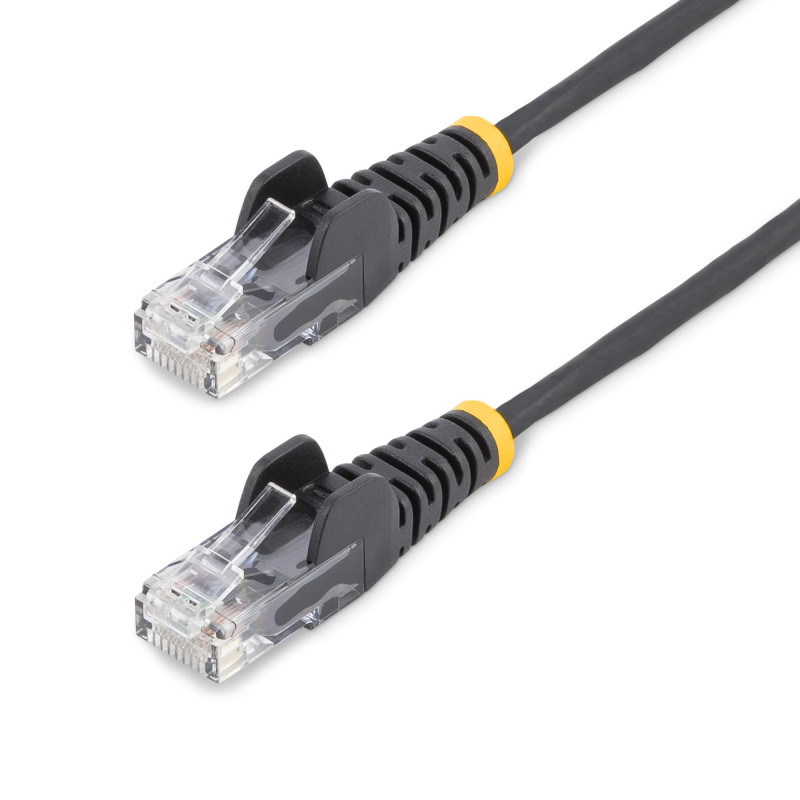 Cavo di rete startech.com ethernet rj45 cat6 1m nero [n6pat100cmbks]