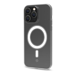 Custodia celly per iphone 15 pro max trasparente [gelskinmag1111]