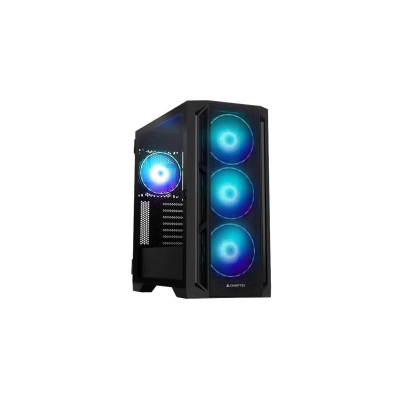 Case chieftec apex lumo ga-01 b-l-op midi tower 4xargb
