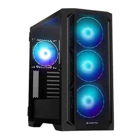 Case chieftec apex lumo ga-01 b-l-op midi tower 4xargb