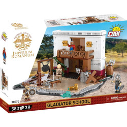 Set di costruzioni cobi blocks impero romano - scuola dei gladiatori