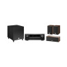 Set di altoparlanti denon avr-s 670h + dali 5.1 330w fm/bluetooth/wi-fi