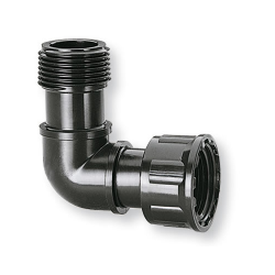 Raccordo angolo 1" 90807 claber (pz 20) [claber ]